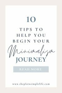 Minimalism For Beginners Tips To Help You Kickstart