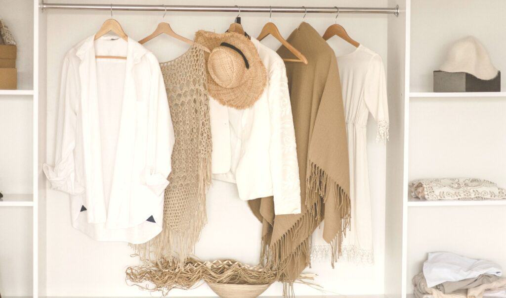 A minimalist wardrobe